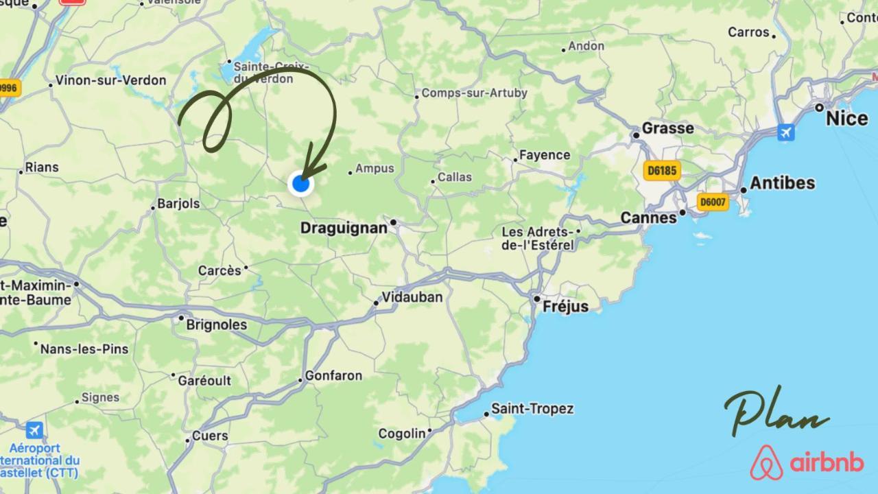 Chambres En Campagne Tourtour Kültér fotó